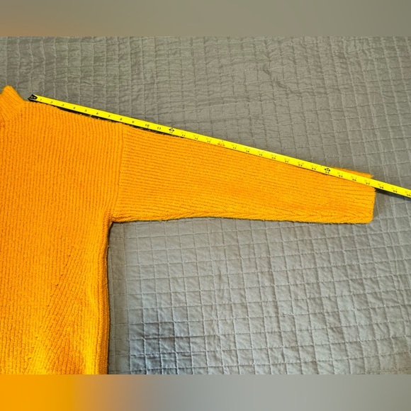 forever 21 oranger Ribbed Mock turtleneck sweater - Picture 4 of 8